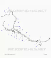 COOLING ROUTING ENGINE