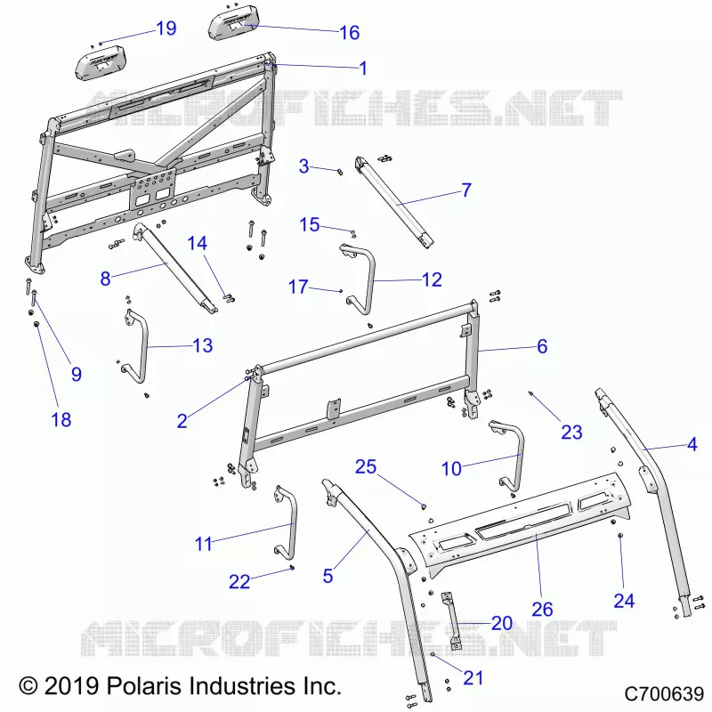CHASSIS, CAB FRAME
