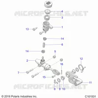 BRAKES, BRAKE PEDAL AND MASTER CYLINDER