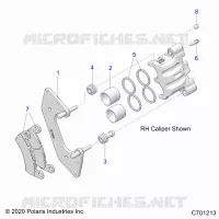 FRONT BRAKE CALIPER
