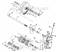 DRIVE TRAIN ULTRA TOURING 0975378 AND EUROPEAN ULTRA TOURING E975378 (4938133813B013)