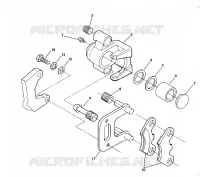 FRONT BRAKE 250 6X6 / W928727 (4922842284028A)