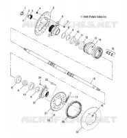 DRIVE TRAIN, REAR AXLE   HOUSING