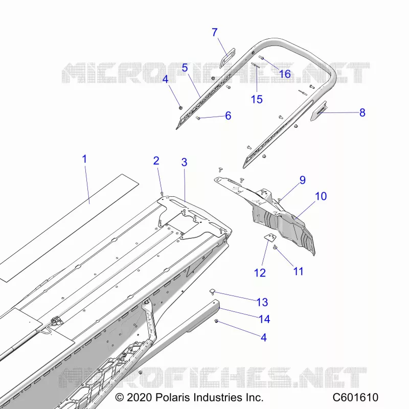 BUMPER, REAR