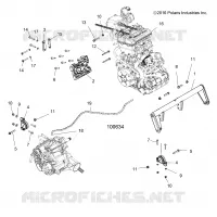 ENGINE, ENGINE MOUNTING