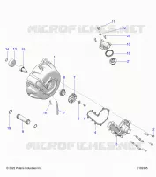 ENGINE, COOLING SYSTEM AND WATER PUMP- A23SYY95AD (C1021395)