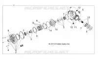 DRIVE TRAIN, FRONT GEARCASE INTERNALS
