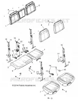 SEAT, REAR 60/40