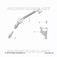 ELECTRICAL, IGNITION COIL, WIRE AND SPARK PLUG
