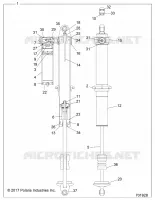 SUSPENSION, REAR SHOCK