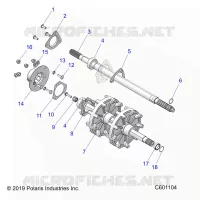 DRIVE TRAIN, JACKSHAFT AND DRIVE SHAFT