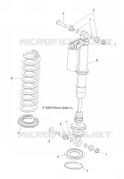 FRONT SUSPENSION SHOCK MOUNTING