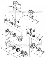 PISTON   CRANKSHAFT 440 0942760 AND 440 SKS 0942560 (4925072507033A)