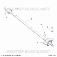DRIVE TRAIN, REAR PROP SHAFT
