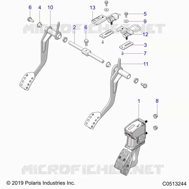 CONTROLS, FOOT CONTROLS