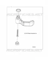 CONTROLS, THROTTLE ASSEMBLY, THROTTLE LEVER KIT