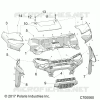 HOOD AND FRONT FACIA