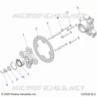 SUSPENSION, REAR CARRIER