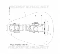 DRIVE TRAIN, REAR PROP SHAFT