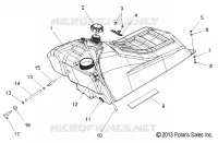 FUEL SYSTEM, FUEL TANK ASM.