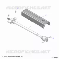 DRIVE TRAIN, FRONT PROP SHAFT