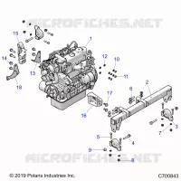 ENGINE, MOUNTING