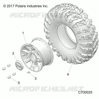 OPT, BLACK, ALUMINUM FRONT WHEELS