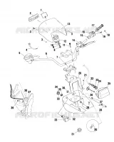 HANDLEBAR   HEADLIGHT POD