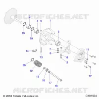 DRIVE TRAIN, PRIMARY CLUTCH