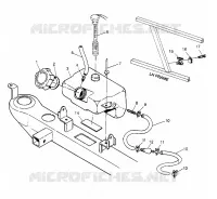 OIL TANK ASSEMBLY 6X6 400L
