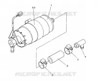 FUEL PUMP ASSEMBLY RXL/0930768 AND RXL SKS/0930568 (4922992299035A)