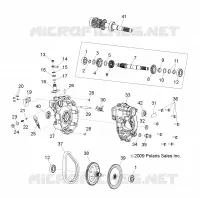 DRIVE TRAIN, MAIN GEARCASE