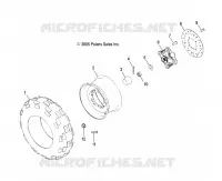 WHEELS, FRONT TIRE AND BRAKE DISC