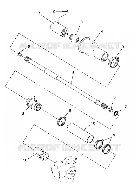 DRIVE SYSTEM SL 650 B944058 (4926992699013A)