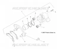REAR BRAKE CALIPER