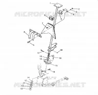 STEERING POST   ASSEMBLY 6X6 400L, SWEDISH S948740 AND  NORWEGIAN N948740 (4926812681020A)