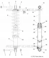 REAR SHOCK (7043862)