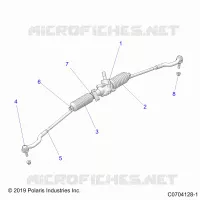 STEERING, RACK AND PINION