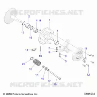 DRIVE TRAIN, PRIMARY CLUTCH