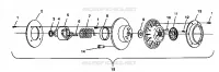 DRIVEN CLUTCH CLASSIC E942865 AND  CLASSIC TOURING E942875 (49274027400030)