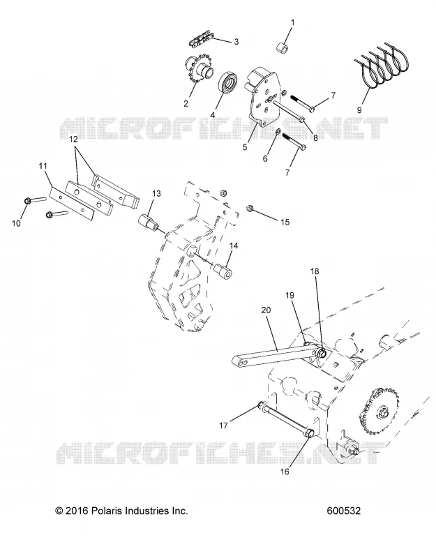 DRIVE TRAIN, FIT KIT (FOR YAMAHAÂ®)