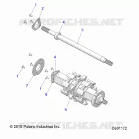 DRIVE TRAIN, JACKSHAFT AND DRIVE SHAFT