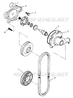 WATER PUMP XLT 0970756, XLT SKS 0970556, AND XLT RMK 0970956 (4937693769C014)