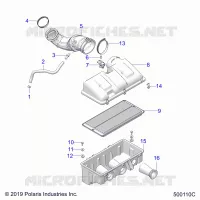 ENGINE, AIR INTAKE