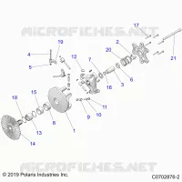 DRIVE TRAIN, PRIMARY CLUTCH