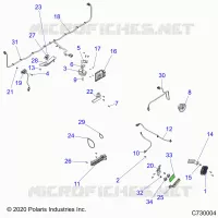 ELECTRICAL,  WIRE HARNESS COMPONANTS
