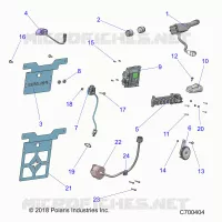 ELECTRICAL COMPONENTS, AND LICENSE PLATE