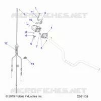 ENGINE, THROTTLE CONTROL ASM.