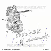 ENGINE, MOUNTING