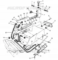 COOLING SYSTEM 500 EFI SKS 0962574, 500 EFI RMK 0962974, AND EUROPEAN 500 E (4931983198B007)